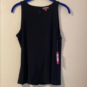 Vince Camuto Black Sleeveless Tank Top